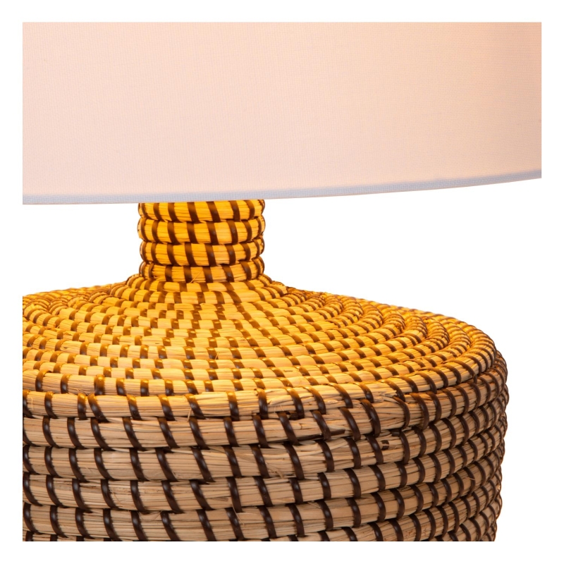 Lucide AMBALA - Stolná lampa - 1xE27 - Natural